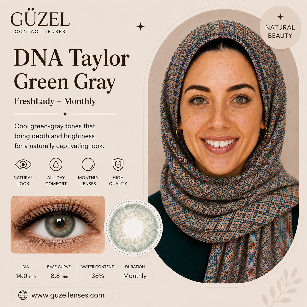 Green Gray - Freshlady - Monthly