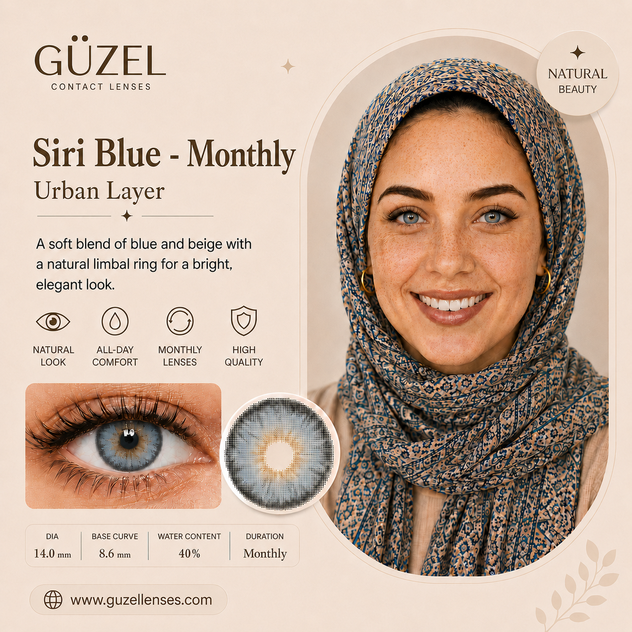 Siri Premium Blue - Urban Layer - Monthly