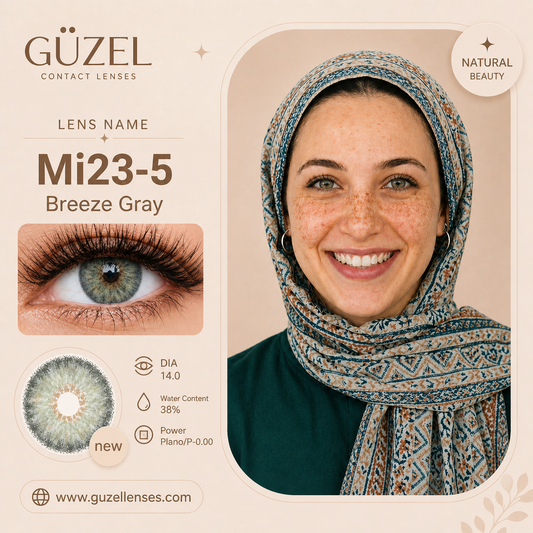 Breeze Gray contact lens | عدسة Breeze Gray