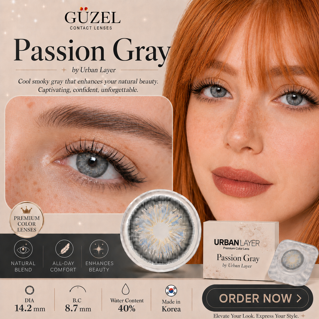 Passion Gray - Urban Layer - Yearly