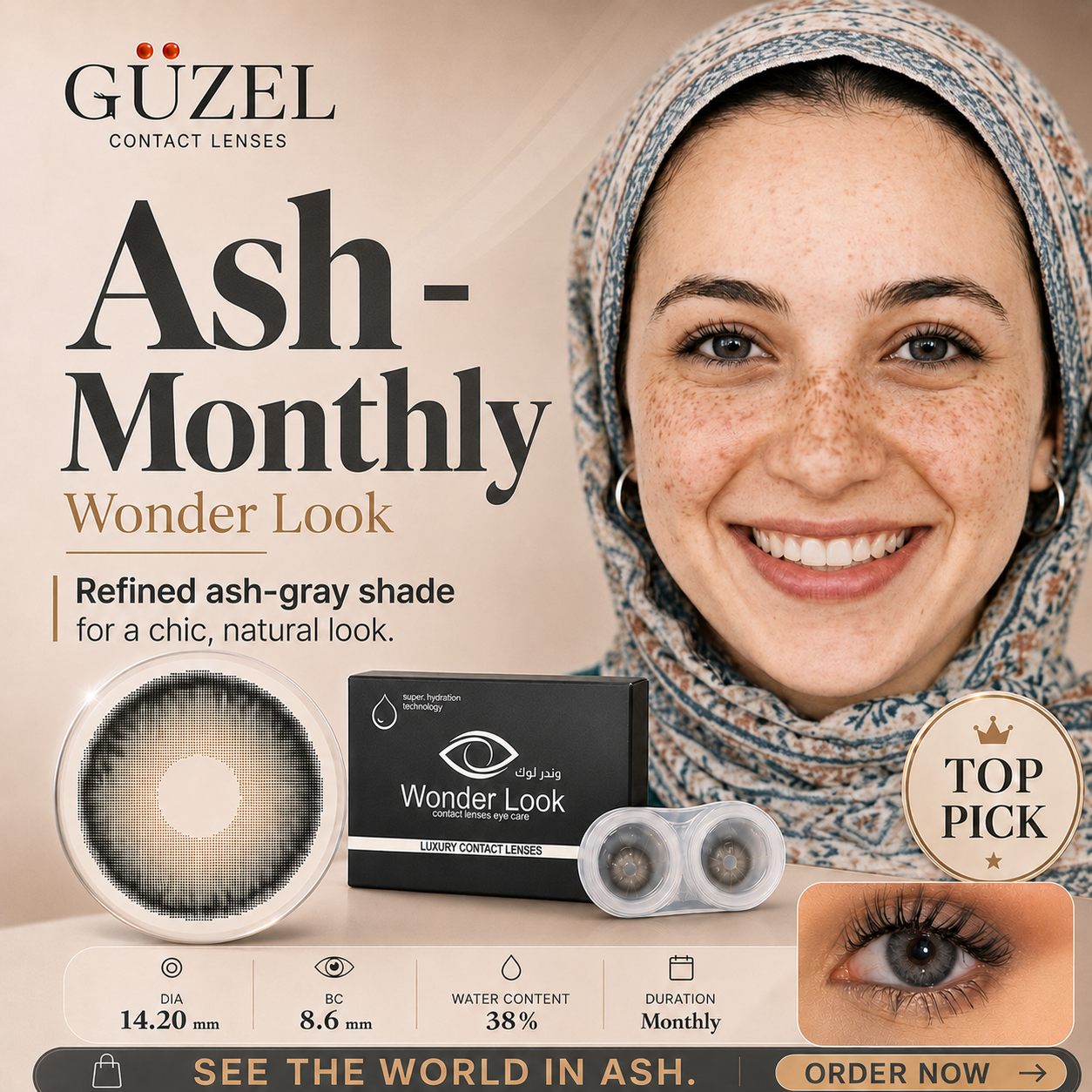 Ash - Wonder Look - Monthly